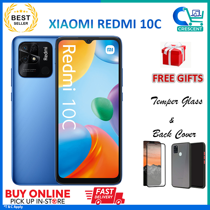 Redmi 10C (4GB RAM 64GB Storage) || BRAND NEW || WITH WARRANTY || Global Rom *** WITH GIFT'S ***