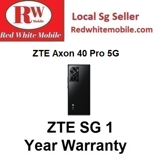 ZTE Axon 40 Pro 5G 12/256GB-ZTE SG 1 Year Warranty